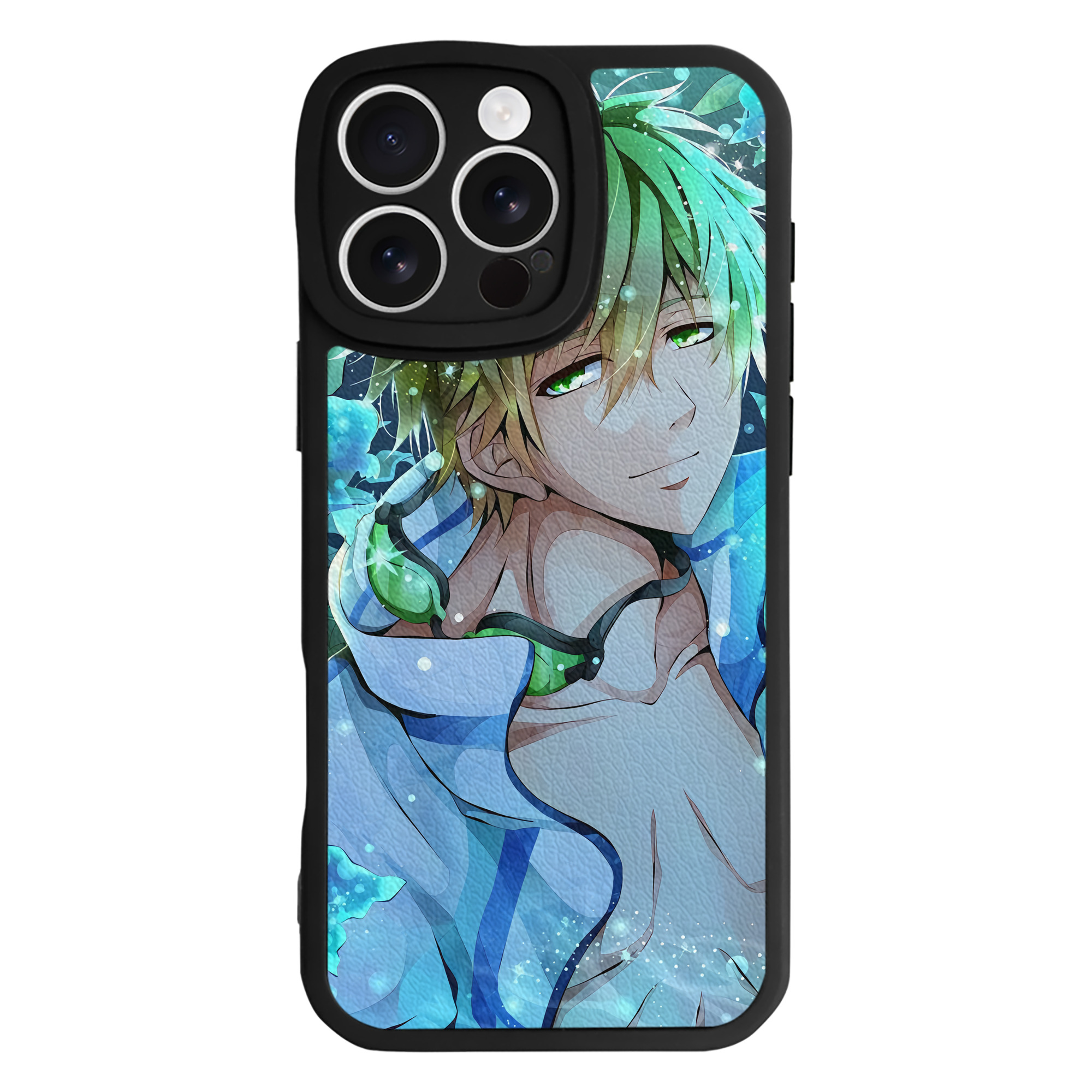 （画像用） 刀剣乱舞 Touken Ranbu 【iPhone 16シリーズ対応】シリコンスマホケース（レザー調） 材質：シリコン